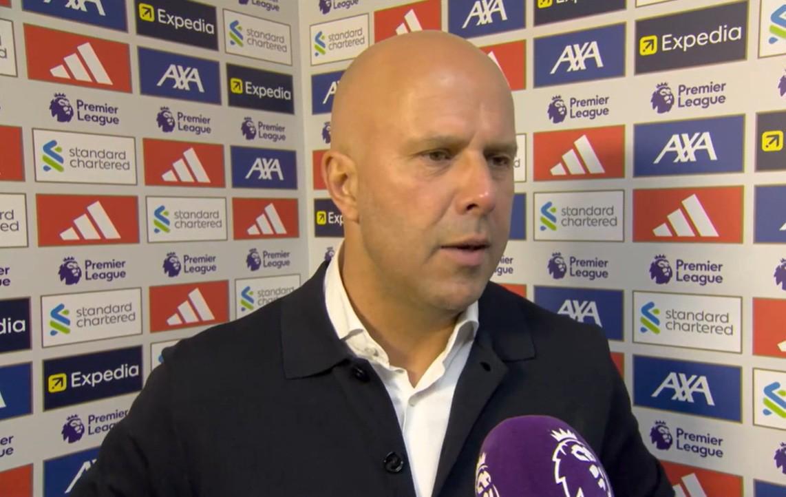 开云体育下载-斯洛特：枪手拿到9个角球但我们防得很好；我们阵容已经很强